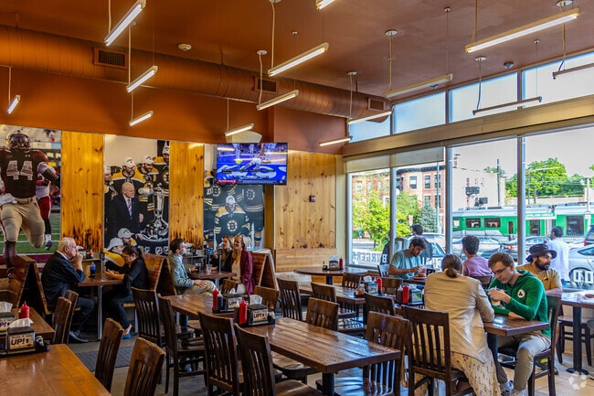 Eagle's Deli is hot spot for students in Cleveland Circle.