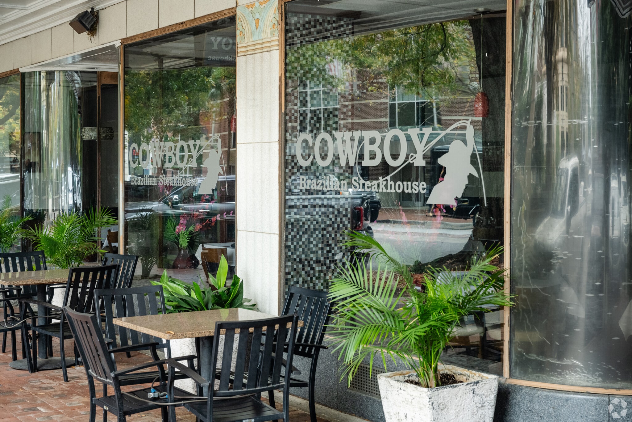The Cowboy Brazilian Steakhouse is a popular restaurant in the Main Street District.