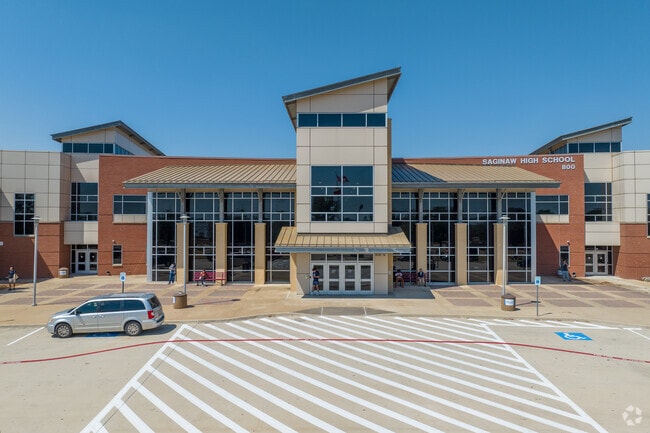 Saginaw High School opened in 2005 as the second high school serving Eagle Mountain-Saginaw.