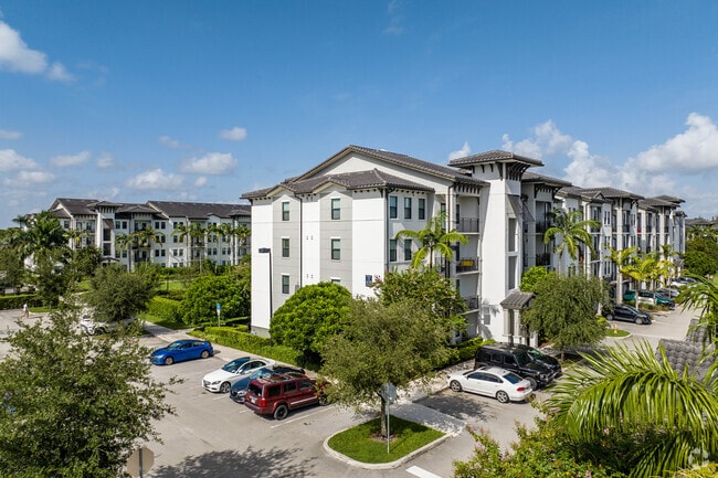 The Avenue apartment complex offers upscale living in Fern Crest Village.