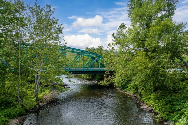 The scenic Naugatuck River runs through Beacon Falls.
