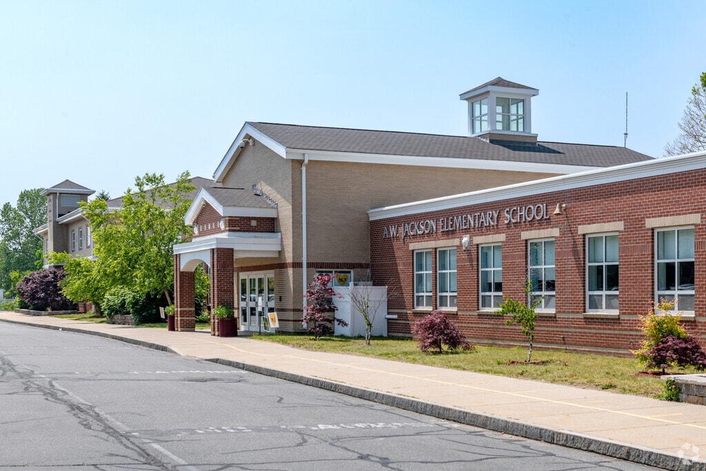 The Anna Ware Jackson Elementary School in Plainville is a well planned building.