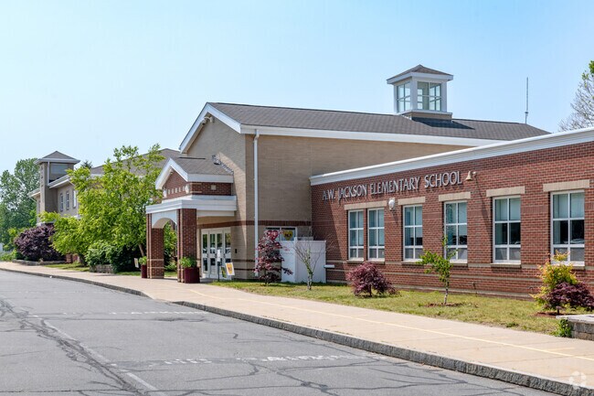 The Anna Ware Jackson Elementary School in Plainville is a well planned building.