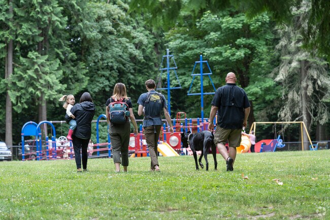 Residents of Hanna Place love spending time outdoors in one of the many parks in the community.