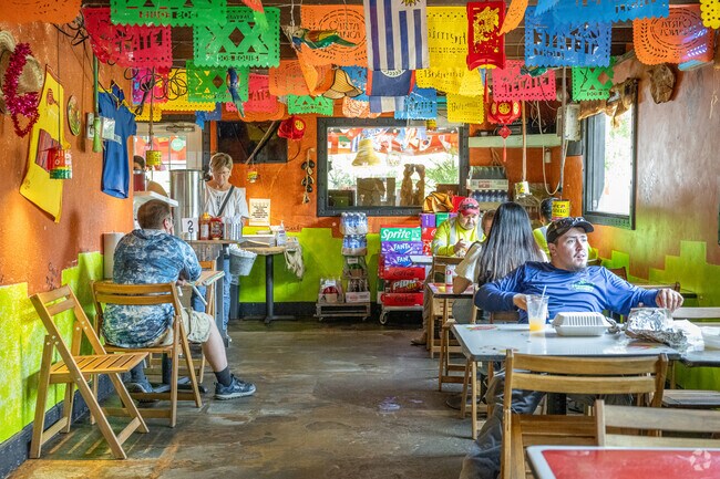 Cali N Tito's is one of the most popular restaurants in the Five Points area.