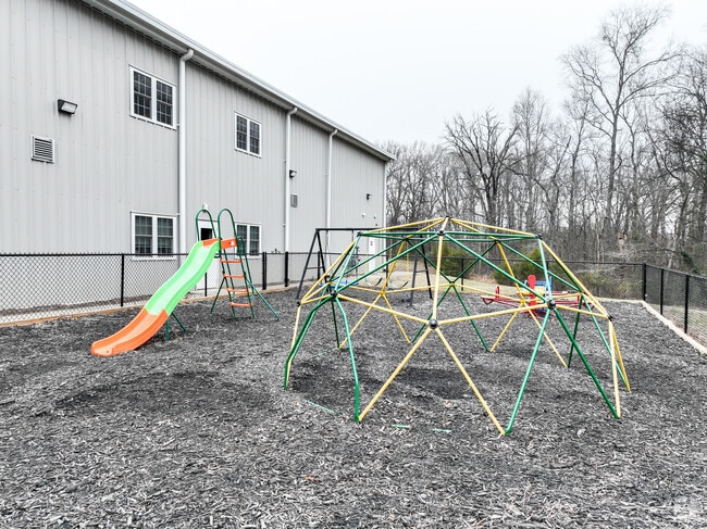 Kids at Cornerstone Adventist Academy enjoy the playground at recess.