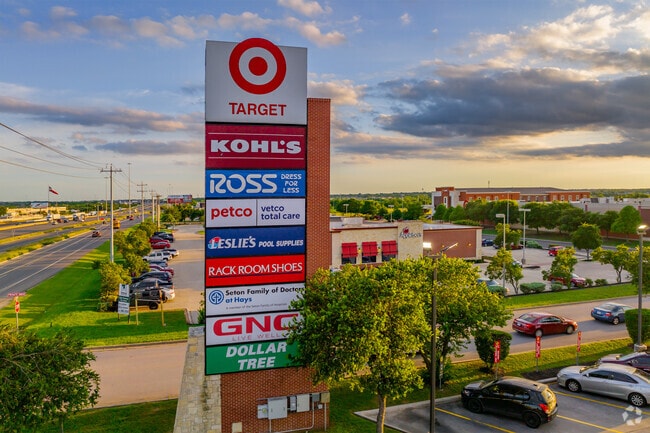 Large shopping areas are along the Interstate 35 corridor of Hays County.
