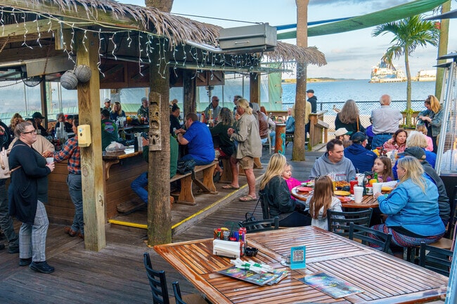 Port Canaveral offers several waterfront restaurants popular with locals.