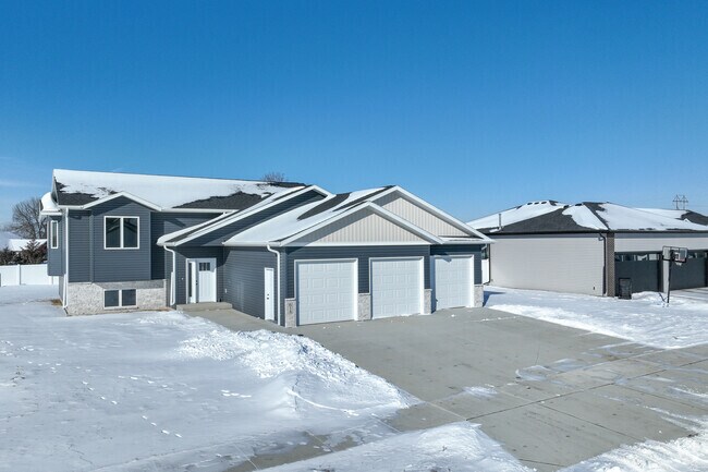 Split level homes are a popular home style in Bismarck.