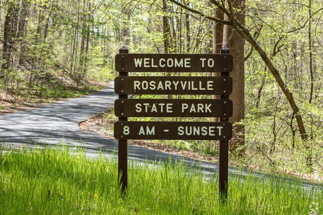 Rosaryville State Park is open from 8am to sunset.