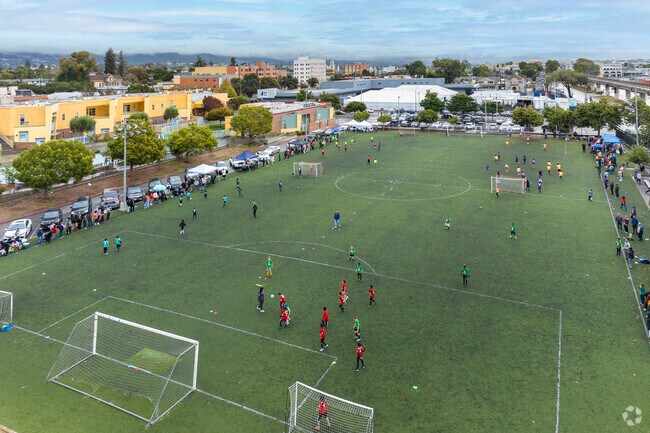 Soccer is an all time favorite at International Community Elementary School.