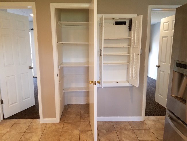 In-kitchen pantries