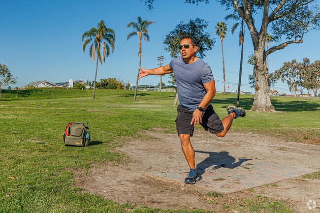 Greg Rogers Park features a popular disk golf course.