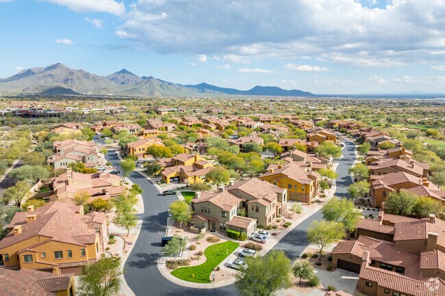 Experience the warmth and charm of the welcoming neighborhood of Grayhawk.