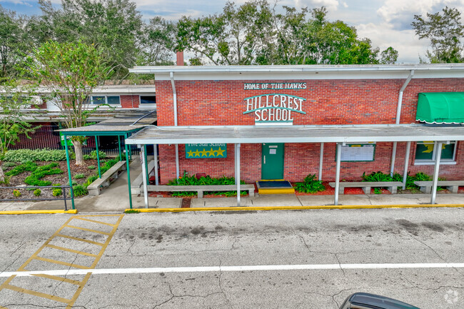 Front elevation signage_building