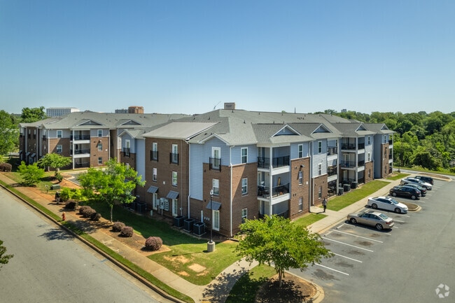 Residents can also choose to live in one of many apartment complexes in the area.