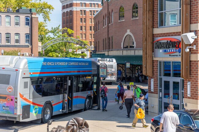 River Valley Transit Buses connect Faxon with the rest of the Williamsport area.