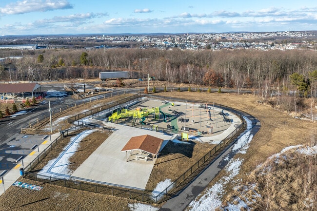 City View Park is built at one of the area highest peak, it has panoramic views of Hazleton.