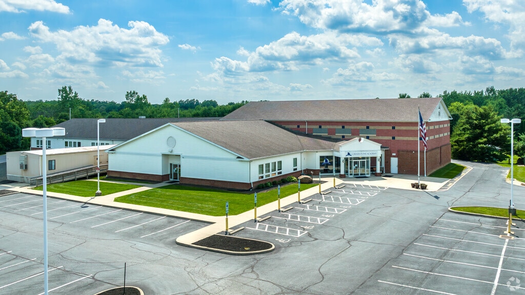 Cornerstone Academy is a private school located off of E. Walnut Street in Central College.