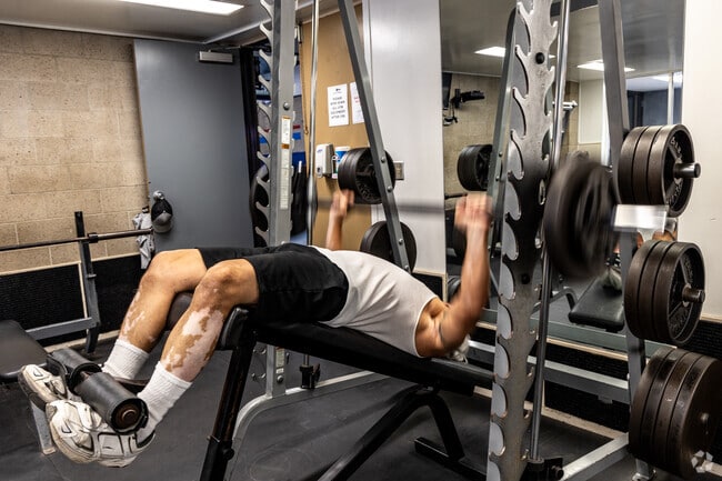 Los Nietos Park has an indoor gym called the Activity Center.