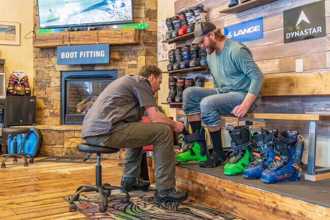 Get your ski boots fitted by master boot fitters at One Stop Ski & Cycle in Steamboat Springs.