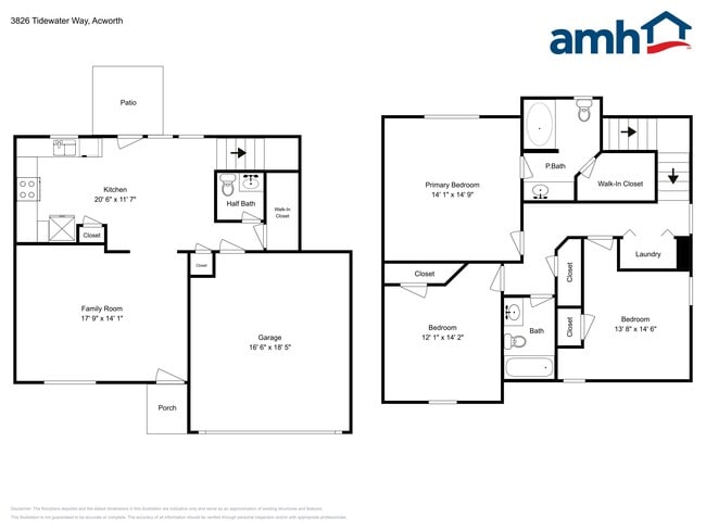 3826 Tidewater Way NW, Acworth, GA 30101 - photo 2