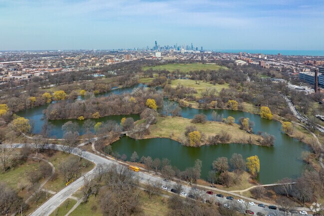 Washington Park totals 350 acres on the south side of Chicago.