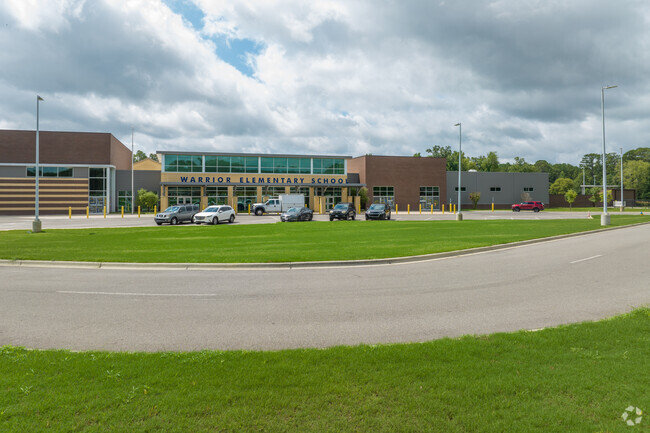 Warrior Elementary School has around 550 students.