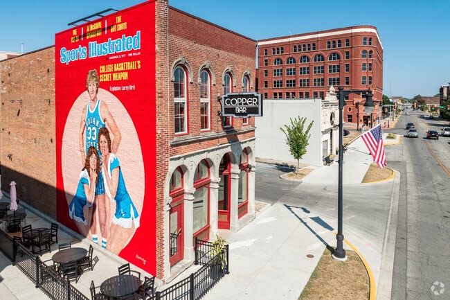 Downtown Terre Haute offers shopping, dining, and museums only a few miles from Deming.