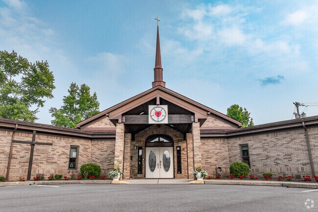 Attend Sunday service at New Hope Lutheran Church.