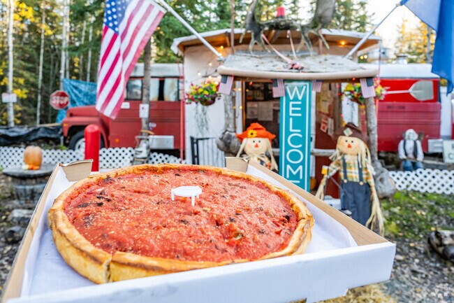 Wagner's Pizza Bus is a local favorite in Pleasant Valley for pizza, including Chicago-style.