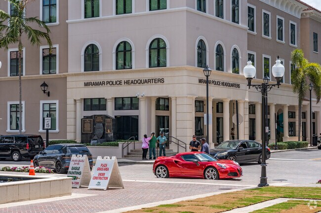 The Miramar Police Department can be found at the Miramar Town Center.
