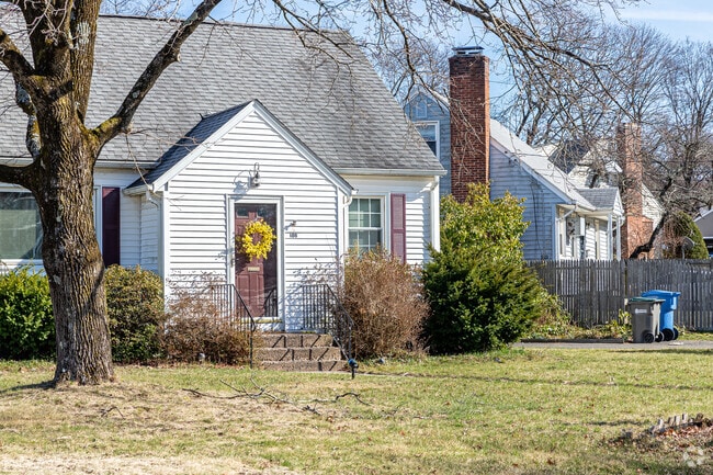 Cape Cod-style homes are a common option in Buckley District.