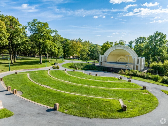 Make sure to stop at the Volunteer Firemen's Memorial in City Park in Outlet Area, PA.