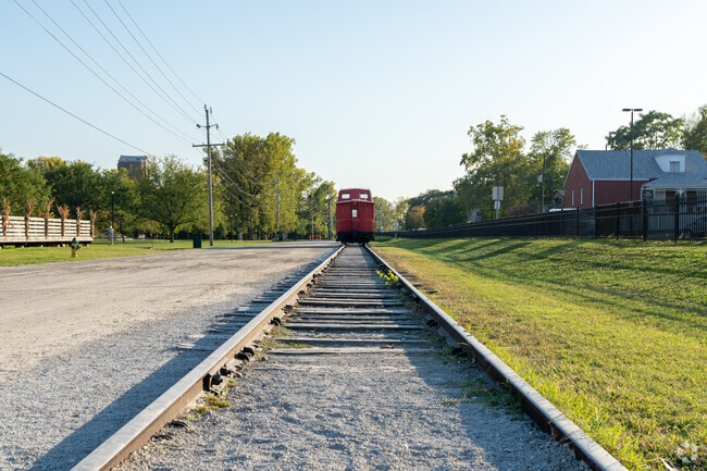 Frontier Park is home to the decommissioned railroad and rail cars.