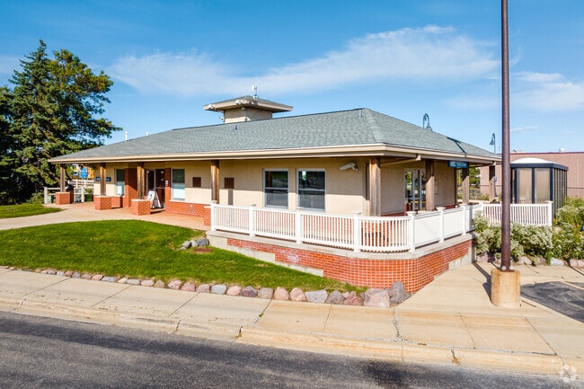 Commuters can hop on the train at the Buffalo Grove Metra station near South Buffalo Grove.