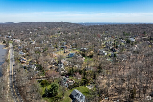 In the hilly forests of Watchung you'll find scenic views and beautiful homes on sizable lots.