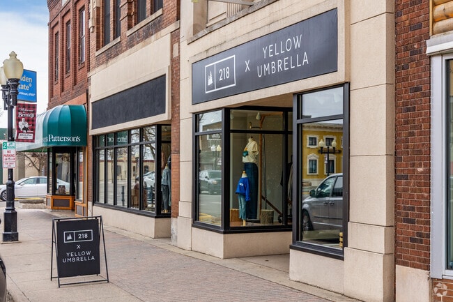 Yellow Umbrella is one of many charming boutiques that line Bemidji's historic downtown.