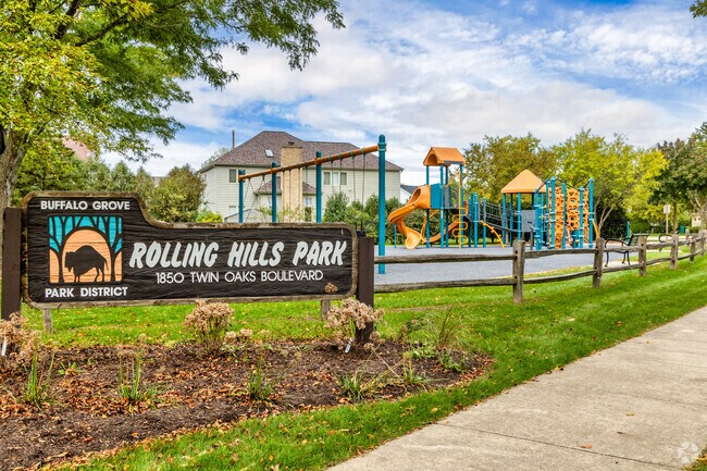 Rolling Hills Park is located on the south end of Rolling Hills.