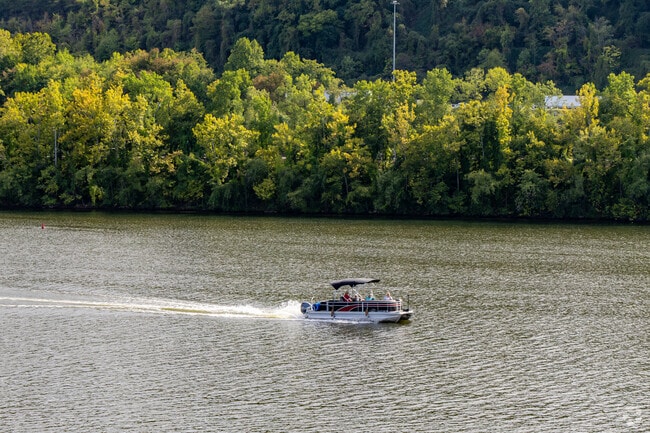 Boating on the Coal River adds to the charm and recreational opportunities of the area.