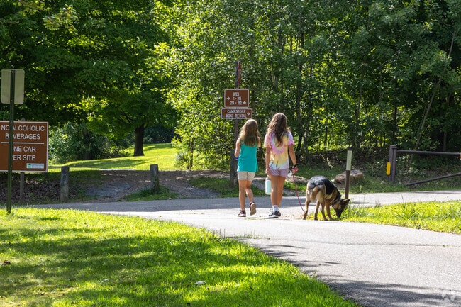 Locust Lake State Park in Mahanoy is a popular place to walk your dog.