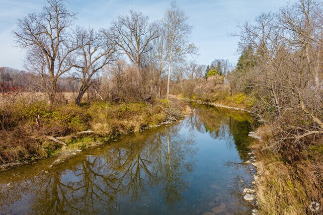 Hunters Creek and Kenneglenn Preserve offer trails near Wales Center year-round.