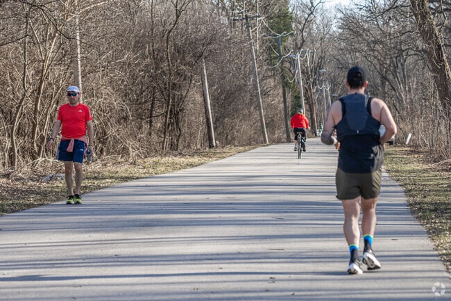 Salt Creek Woods Nature Preserve contains 245 acres of forest and accessible trails.