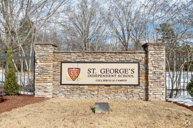 St. George's Independent School is located at 1880 Wolf River in Collierville.
