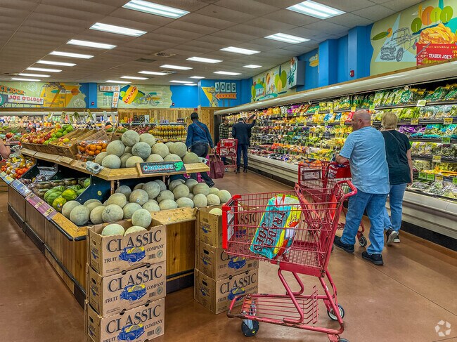 Trader Joe's in Rosemawr is a great place to pick up fresh produce.