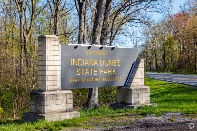 Indiana Dunes State Park is just north of West Chesterton, and gives residents access to acres of sandy beaches.