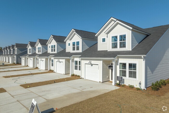 Some residents choose townhomes in Forestbrook.