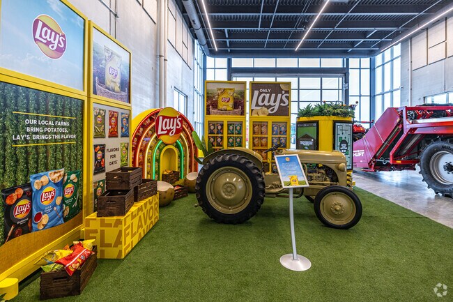 Most potatoes grown in Plover end up in. Lay's Potato Chips.