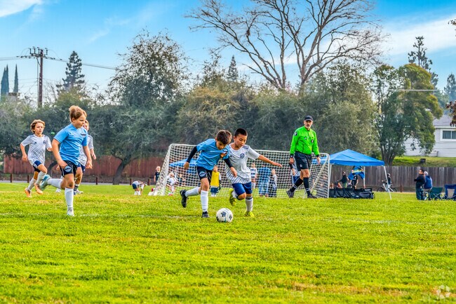Soccer games and tournaments are hosted at Hagan Community Park.