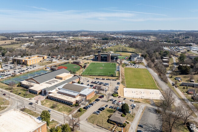 Carson Newman University has a large campus near downtown Jefferson City.
